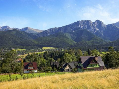 Tanio w Tatrach - widoki