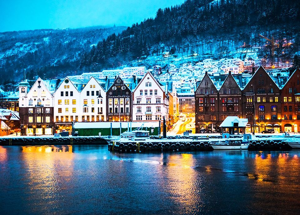 Najpiękniejsze miasta Europy - Bergen