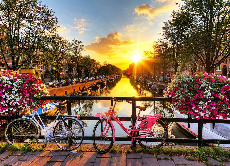 Najpiękniejsze miasta Europy - Amsterdam