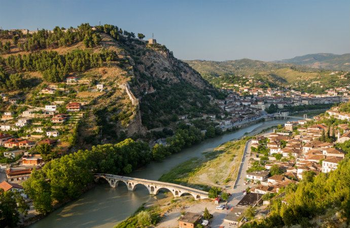Najpiękniejsze zakątki Albanii - Berat