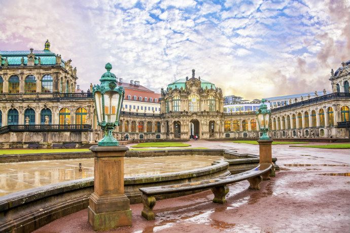 Najpiękniejsze pałace w Europie - Pałac Zwinger