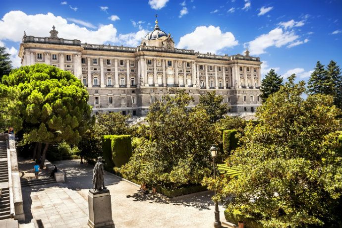 Najpiękniejsze pałace w Europie - Pałac Królewski w Madrycie