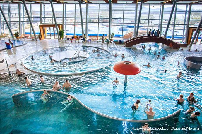 Najlepsze aquaparki w Europie - Aqualand Moravia 