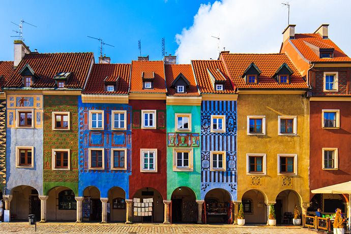Najbardziej kolorowe miejsca w Polsce