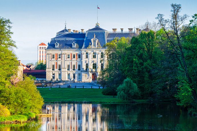 Najpiękniejsze ogrody pałacowe w Polsce - Park w Pszczynie