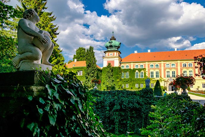 Najpiękniejsze ogrody pałacowe w Polsce - Łańcut 