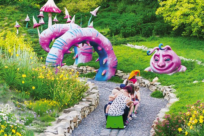 Atrakcje dla dzieci na świeżym powietrzu - Magiczne ogrody 