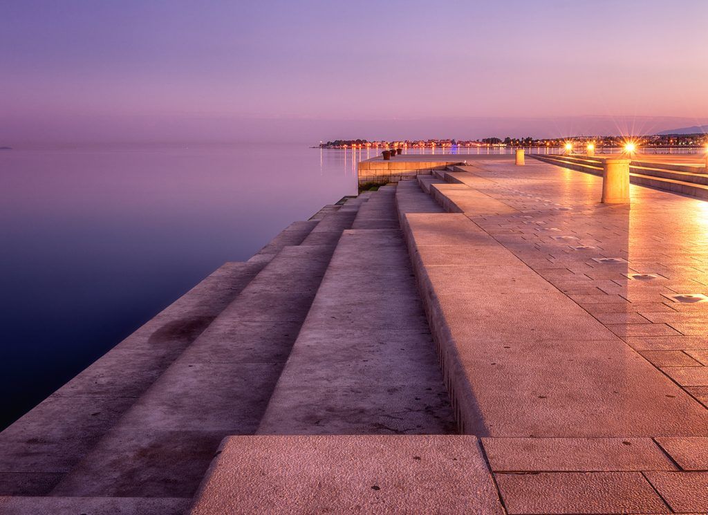 widok na miasto Zadar w Chorwacji