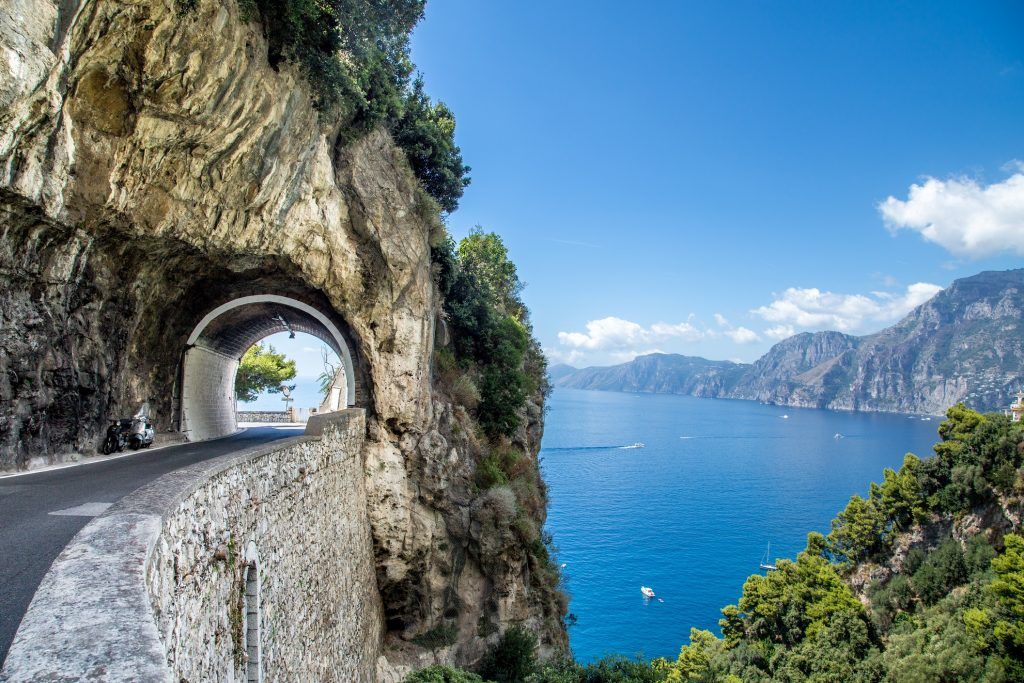 Włochy samochodem - wybrzeże Amalfi