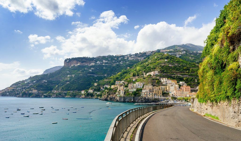 Włochy samochodem - drogi nad morzem