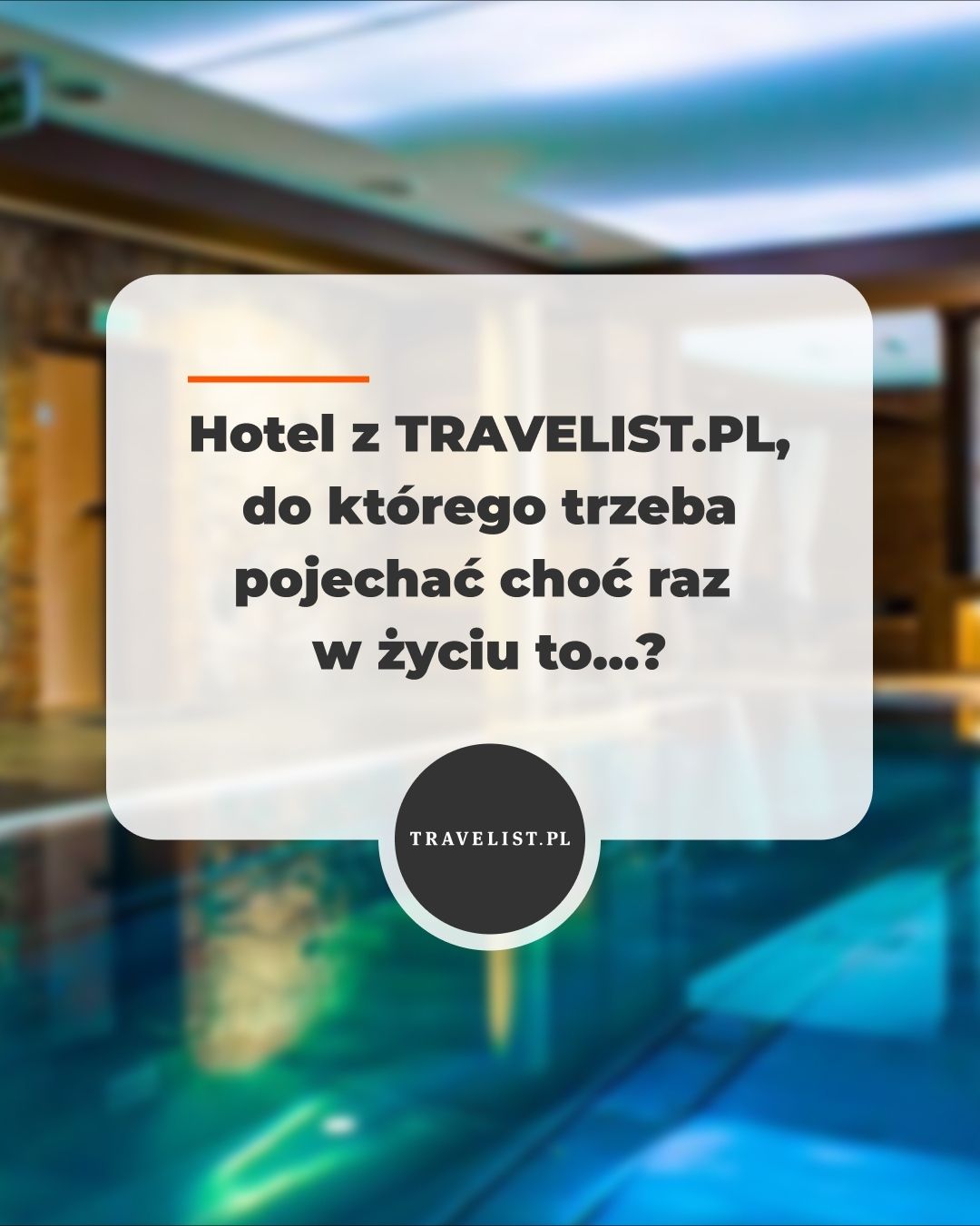 Krótka piłka! Dajcie znać, który hotel wygrywa w Waszym rankingu 🏆⁠
⁠
#hotel #luxuryhotel #TravelistZniżki #gdzienaweekend #MagazynTravelist